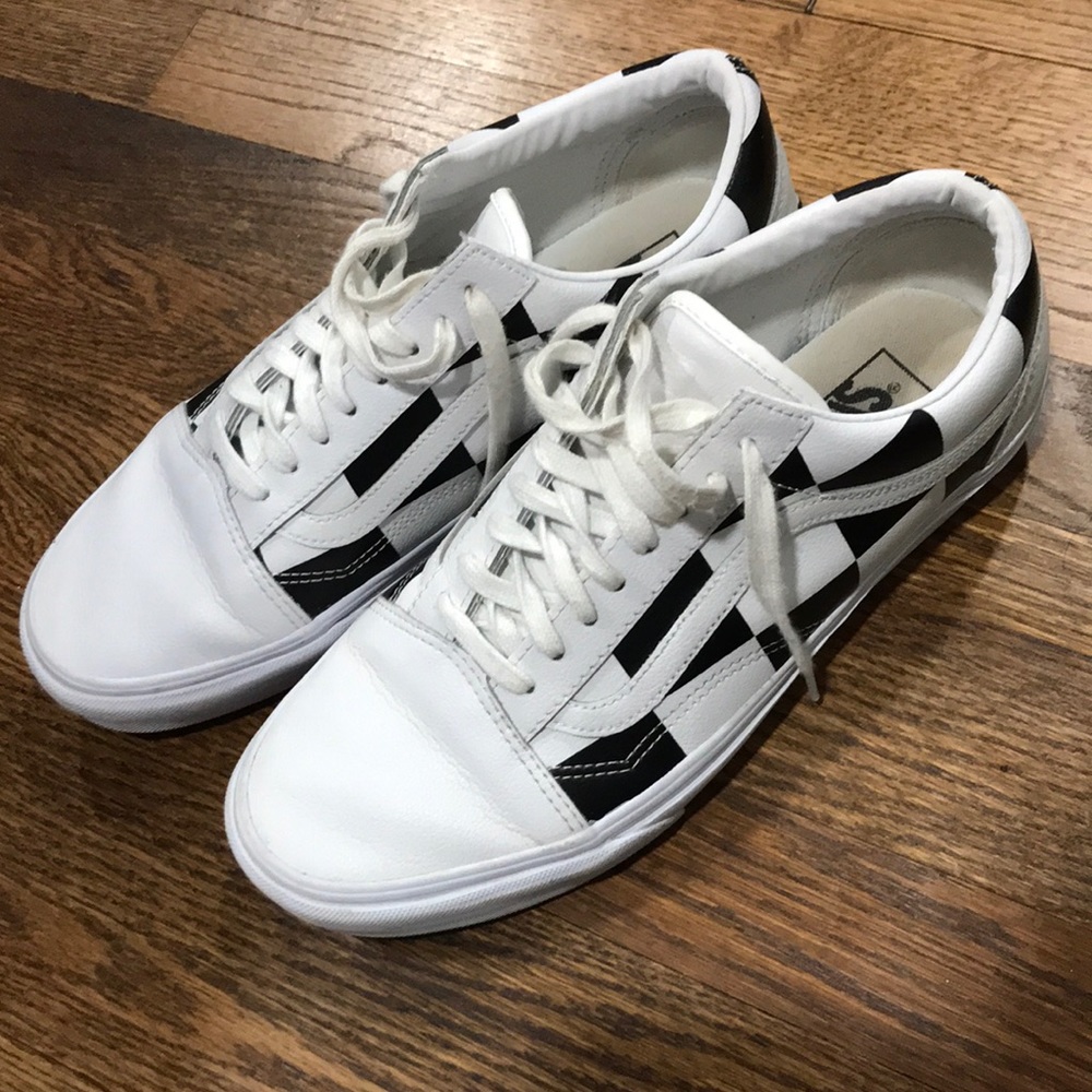 Vans Old Skool All-Leather Shoes